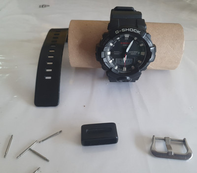 Casio G-Shock GA-800 Schwarz Analog Digital Herrenuhr