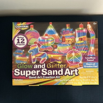Glow And Glitter Super Sand Art Creation Kit