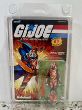 G.I. Joe ROYAL GUARD Super7 Reaction  O-Ring 3.75in MOC With Protector