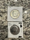 (2) 1967 Kennedy Half Dollars 40%silver
