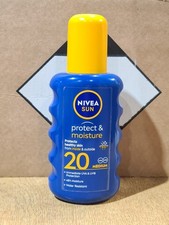 NIVEA SUN Protect & Moisture SPF20 Medium 200ml, 48hr Moisture Water Resistant 49.95 per litre