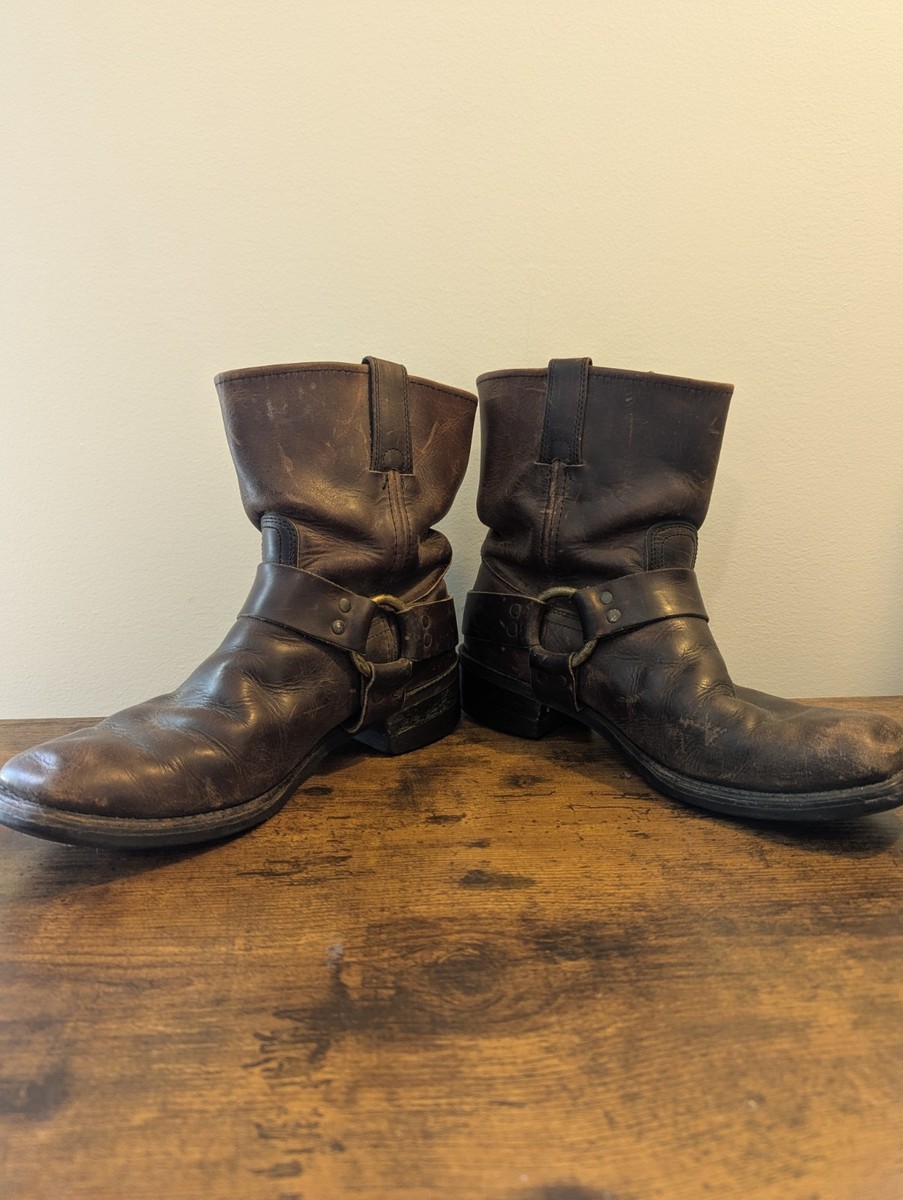 Biltrite Harness Tall Men’s Leather Bike Boots Size Neoprene Sole Biltrite Harness Tall Men main image 3