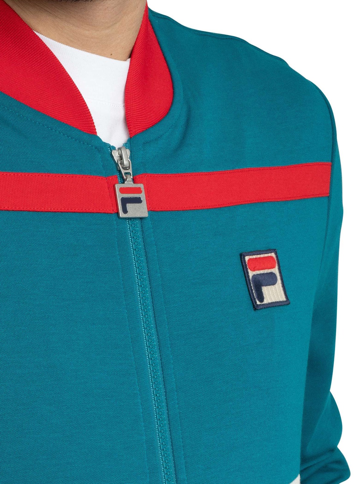 Fila Uomo Giacca da tuta Stefan Archive Cut & Sew verde