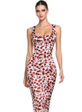 SALE! Vint! $10,000 STATEMENT! DOLCE & GABBANA ITALY RUNWAY dress sz 40-42