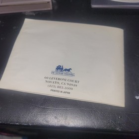 NES Mario is Missing! (Nintendo Entertainment System, 1993) Manual Hard Case