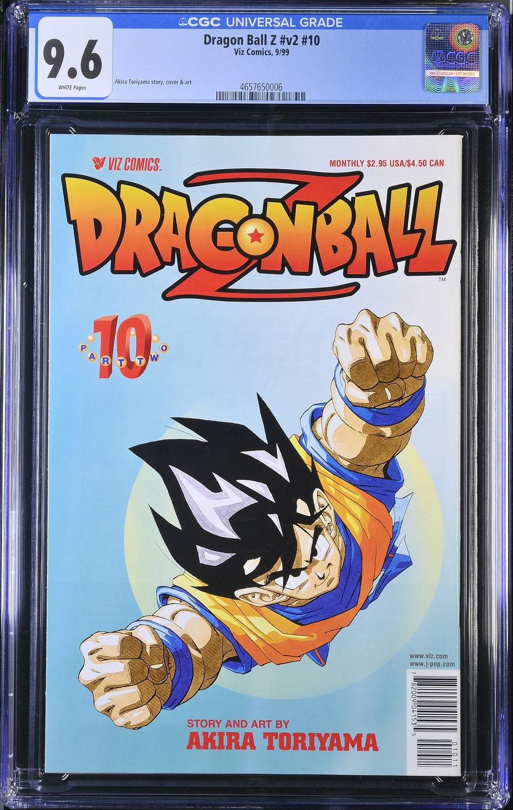 Dragon Ball Z v2 10 CGC 9.6