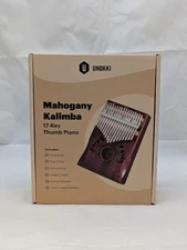 UNOKKI Mahogany Kalimba (Cherry) 17 Keys