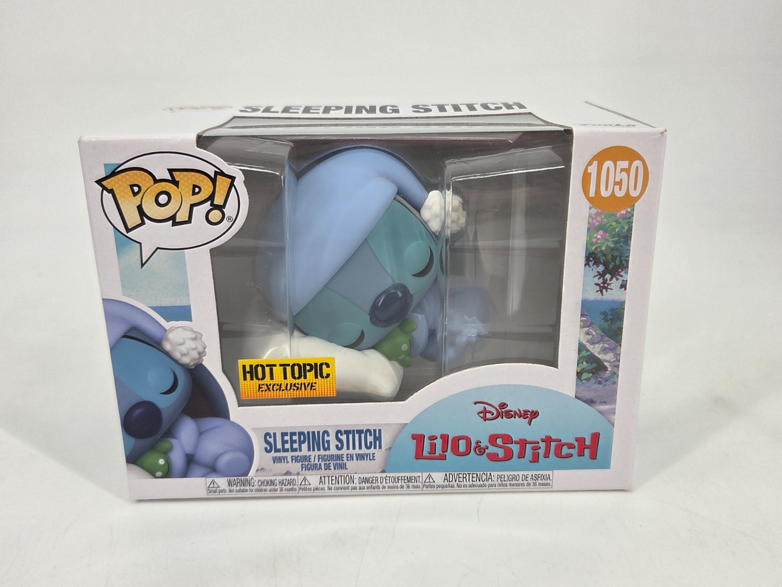 En Oferta Figura Vinilo Funko Pop Sleeping Stitch 1050 Lilo And Stitch Hot Topic Exclusiva