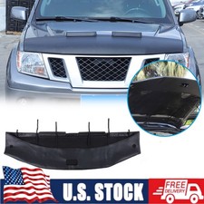 Leather Front Bug Shield Hood Deflector Guard Fits For Nissan Frontier 2013-2021