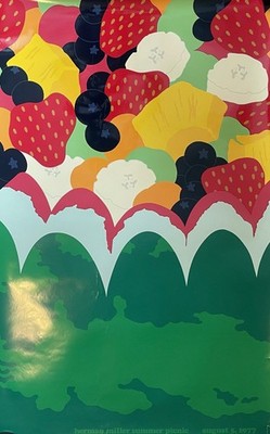 Vintage Herman Miller Summer Picnic Poster 1977 Original Stephen