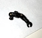 GI Joe Snake Eyes 1985 v2 LEFT ARM *No Cracks, COMBINED SHIP!* Body Part Vintage