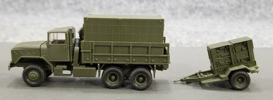 Modèle Réduit Roco Minitanks HO 1:87 - Dodge M880 Militaire Avec Signalisation Cabine - Occasion - Fabriqué En Autriche