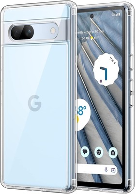 JETech Case for Google Pixel 7a 6.1-Inch 2023, Non-Yellowing 7a, Clear 