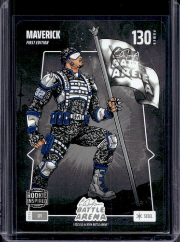 2026 Bo Jackson Battle Arena Maverick Cooper Flagg Steel RC #121