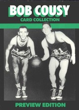 1992 Bob Cousy Collection #7 Double Trouble w/Bill Sharman - NM-MT