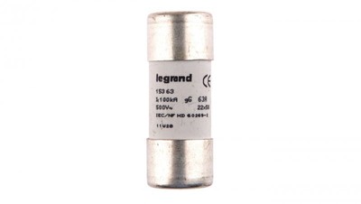Wkładka bezpiecznikowa cylindryczna 22x58mm 63A gG (gL) 500V HPC 015363