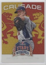 2015 Panini Stars and Stripes Crusade Red 68/99 Gray Fenter #40 07rd
