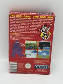 McDonaldland Nintendo Nes Game PAL A UK Version Boxed With Manual CIB