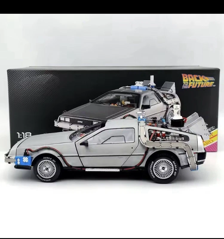 Hot Wheels Elite Back to the Future 1:18 Scale Diecast Cars