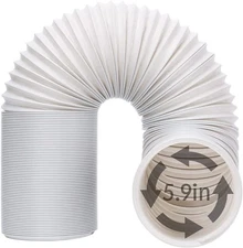 UNAOIWN Portable Air Conditioner Exhaust Hose. AC Vent Hose with 5.9"/15CM Diame