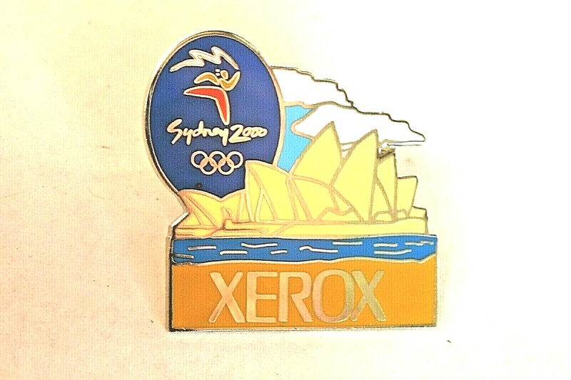 SYDNEY 2000 SUMMER OLYMPICS XEROX SPONSOR  PIN
