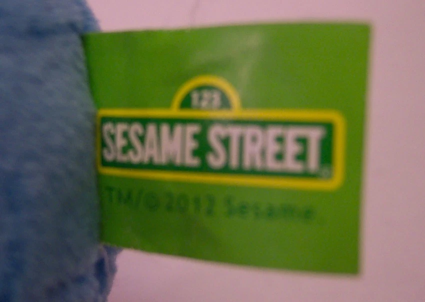 GUND Plaza Sésamo MONSTRUO GALLETA SUAVE 6" ANIMAL DE PELUCHE Juguete NUEVO Foto 4 de 4