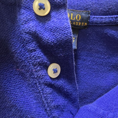 Polo Ralph Lauren boys blue short sleeve polo shirt red embroidered pony size 6 - Bild 6 von 8