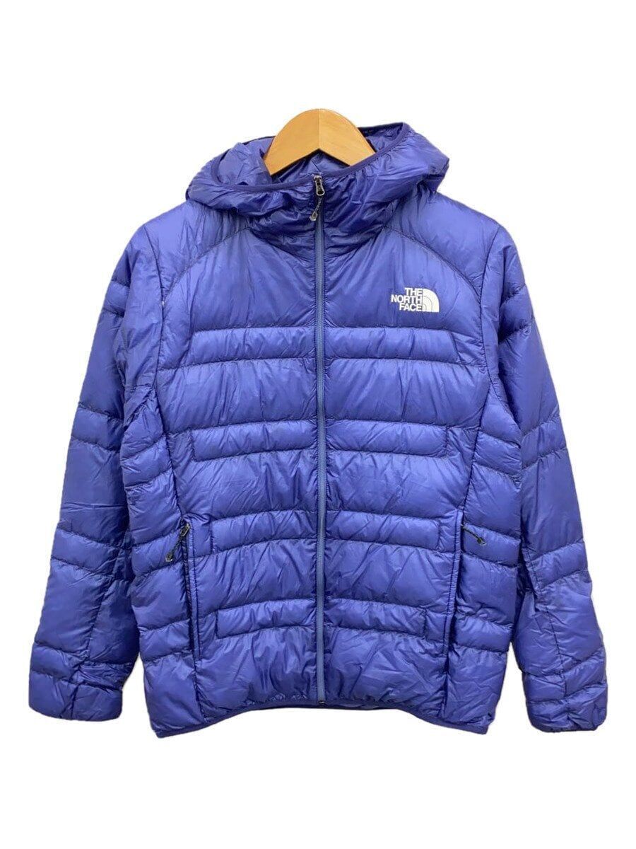 THE NORTH FACE DOWN JACKET LIGHT HEAT HOODIE S NYLON PURPLE Used 