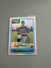 CORY RASMUS 2006 Bowman Draft Chrome Picks #DP78 Refractor Rookie Auto RC /500