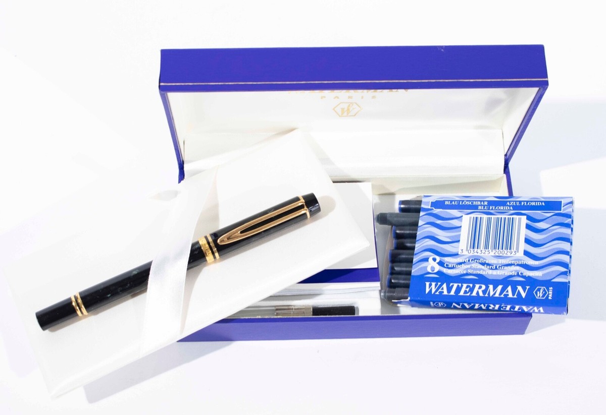 VINTAGE WATERMAN IDEAL 18K 750 FOUNTAIN PEN PARIS FRANCE W VINTAGE WATERMAN IDEAL 18K 750 FOUNTAIN PEN PARIS FRANCE W