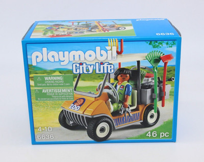 Playmobil City Life- Zoo Keepers Cart  #6636