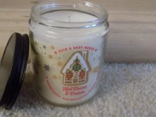 Bath & Body Works HOT COCOA & CREAM Single Wick Scented Candles 7oz