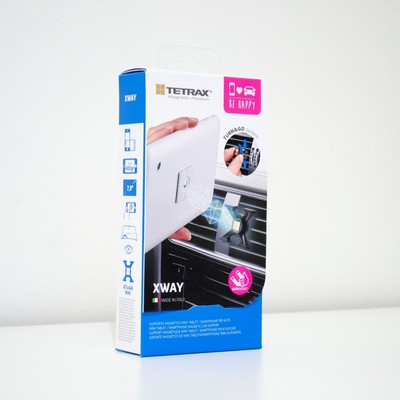 Halterung Smartphone TETRAX Xway Halterung Magnetisch