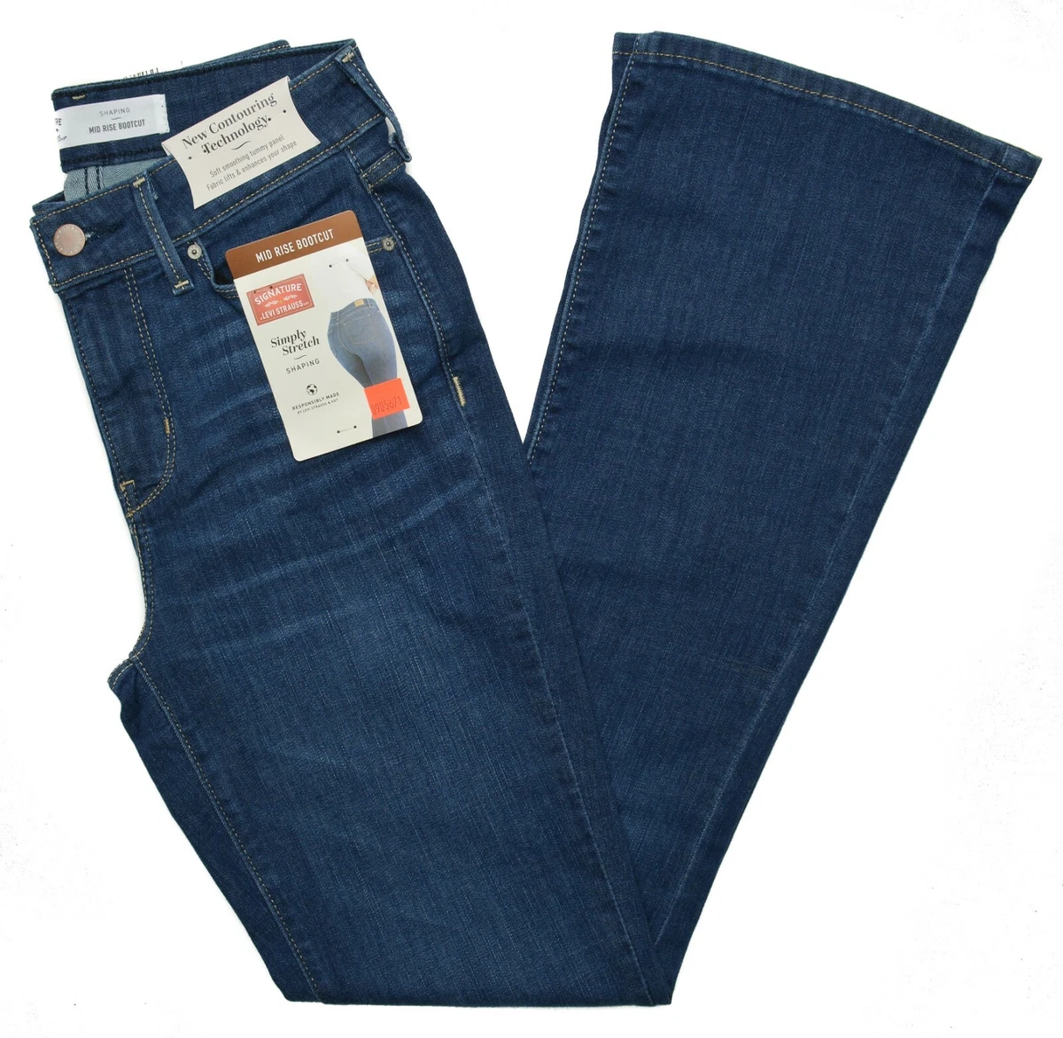 Levi signature low best sale rise bootcut jeans