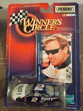 Vtg Rusty Wallace 2 Winners Circle 1998 Penske Racing South Rusty Ford Nascar