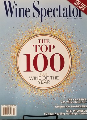 Wine Spectator Dec Jan 2018 The Top 100 Wine Of The Year FREE SHIPPING