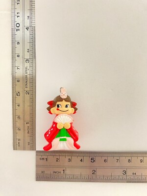 Peko Chan Mini Figure Milky Fujiya Japanese Doll's Day Toy Rare
