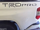 Toyota Tundra TRD PRO Bed Decals 2015 2016 2017 2018 2019 2020 2021