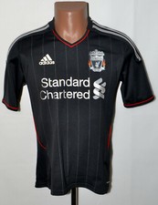 LIVERPOOL ENGLAND 2011/2012 AWAY FOOTBALL SHIRT JERSEY ADIDAS SIZE S ADULT