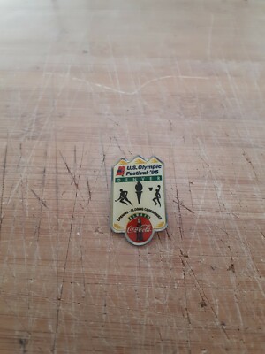 Vintage 1995 U.S. Olympics Denver Coca Cola Pin Htf 