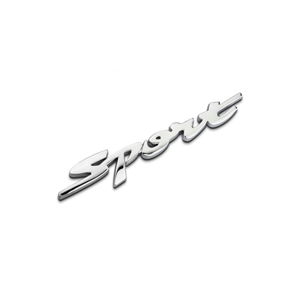 3D SPORT Car Logo Metal Emblem Badge Sticker Fender Trunk Car Decal