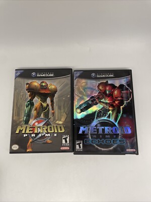 Metroid Prime and Metroid Prime 2 : Echos Gamecube Both CiB