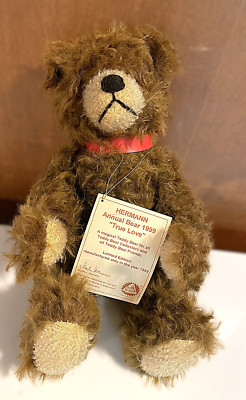 Hermann 14'' Annual Bear True Love Growler Mohair Jointed Limited Ed Tags