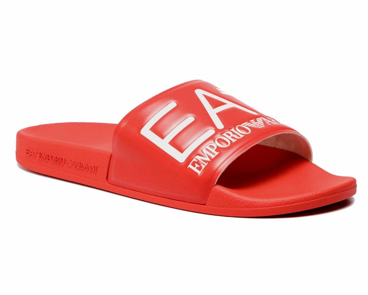 EA7 Rubber Sandal with Logo