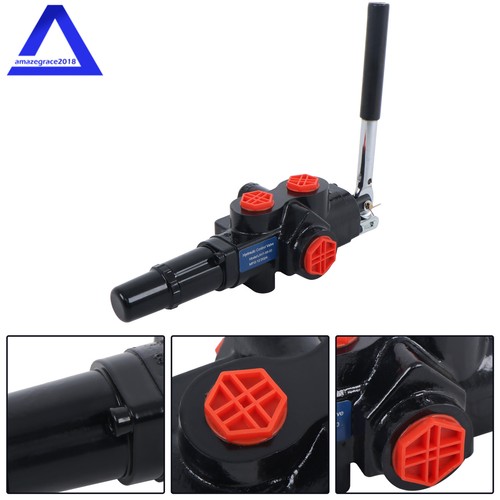 1 carrete 25 gpm, válvula divisorra de troncos hidráulica, 3500 psi, retención ajustable - Imagen 10 de 12