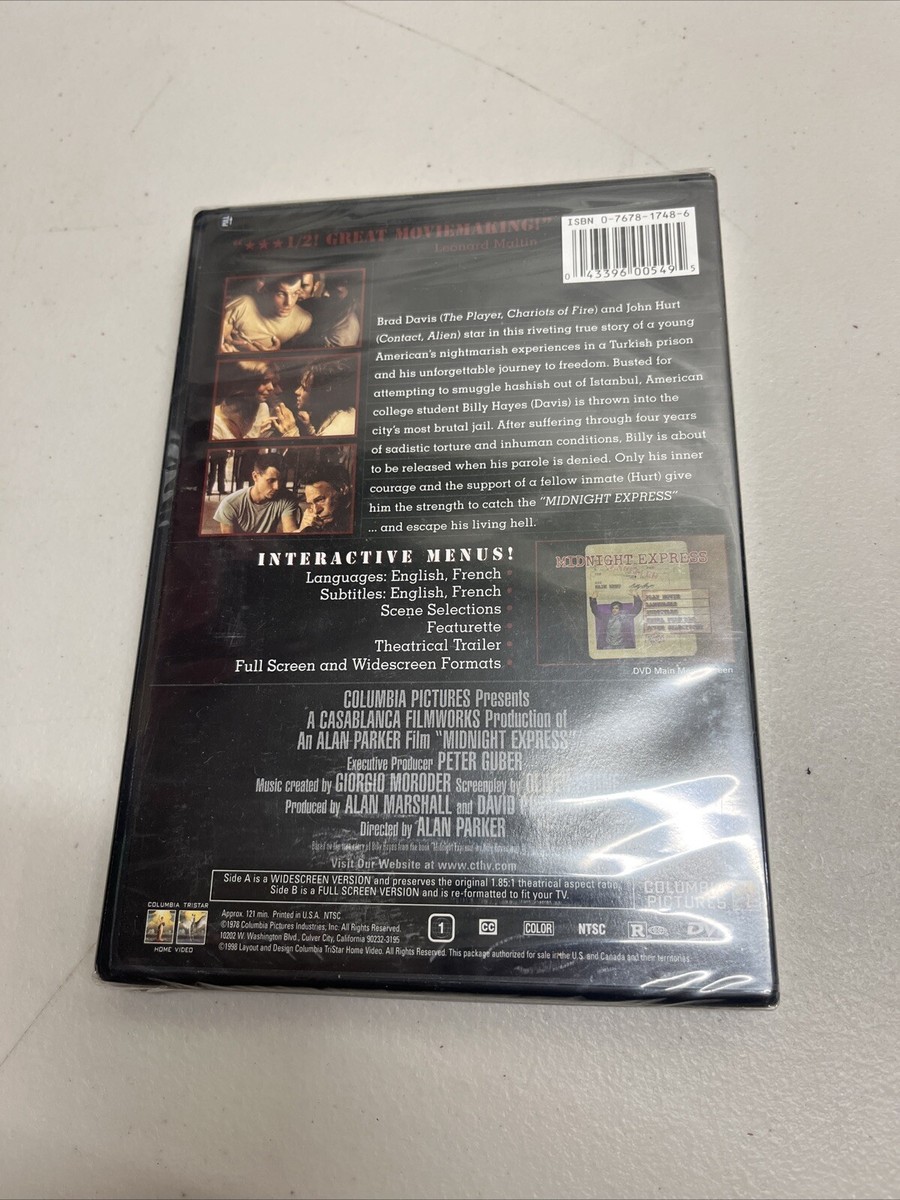 Midnight Express (20th Anniversary Edition) New DVD 43396005495| eBay