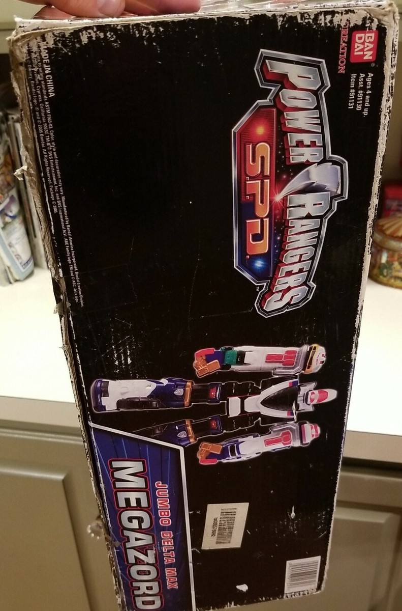 Power Rangers SPD JUMBO DELTA MAX Megazord - OPEN BOX | eBay