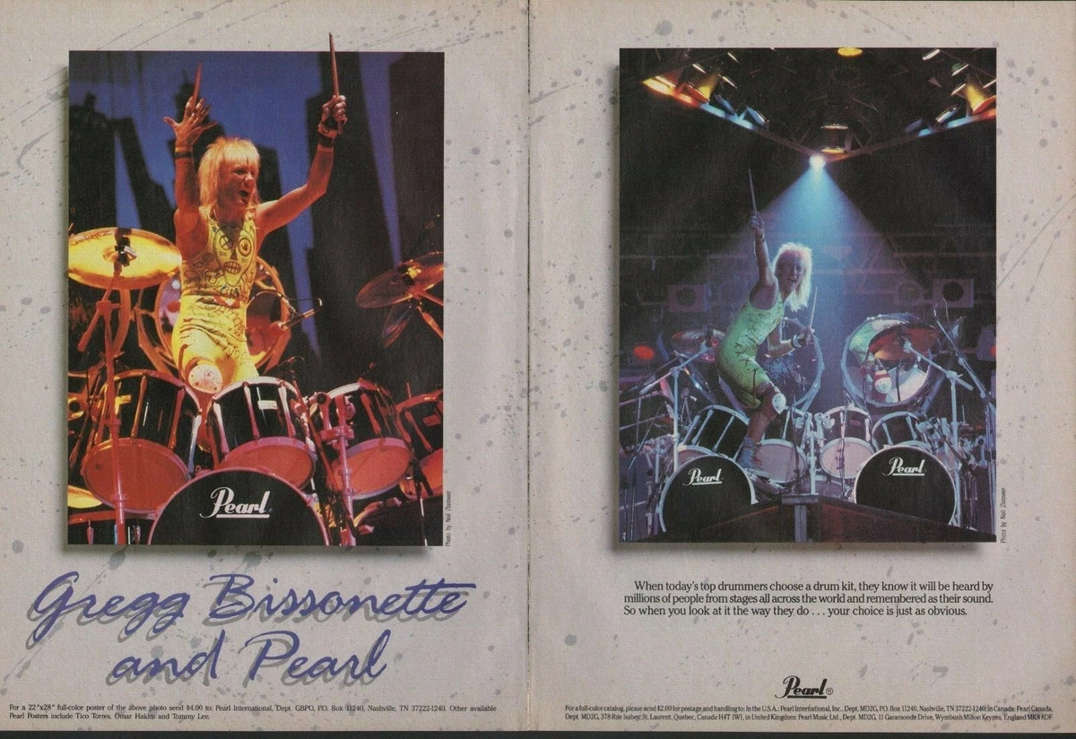 Gregg bissonette 2024 drum kit
