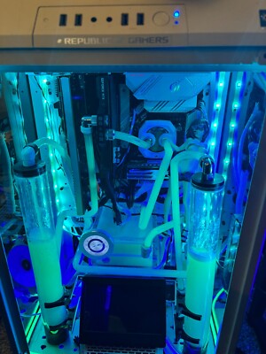 Tower 900 All White  Ai Training/Gaming PC RTX 3080fe Ryzen 9 5900x Asus Mobo