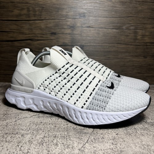 Nike React Phantom Run Flyknit 2 Mens Size 11 Sail White Light Bone DV2139-100 | eBay